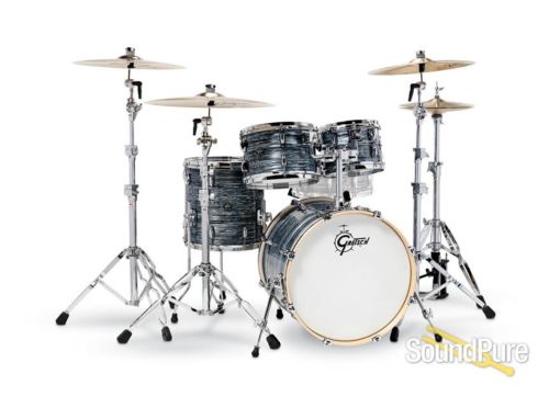 Gretsch 4pc Renown Drum Set Silver Oyster Pearl RN2-E604