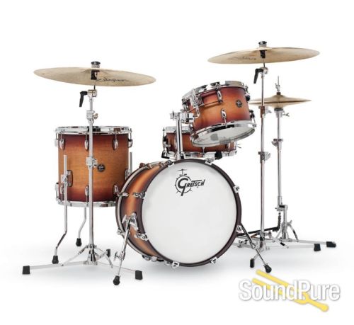 Gretsch 4pc Renown Drum Set Satin Tobacco Burst RN2-J484