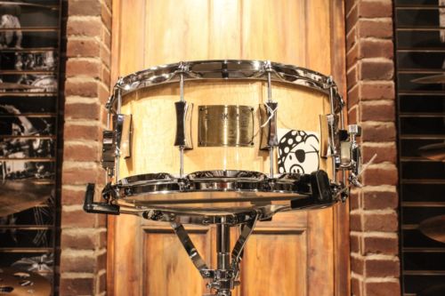 Pork Pie 6.5x14 Walnut Ply 30th Anniversary Snare Drum - New!