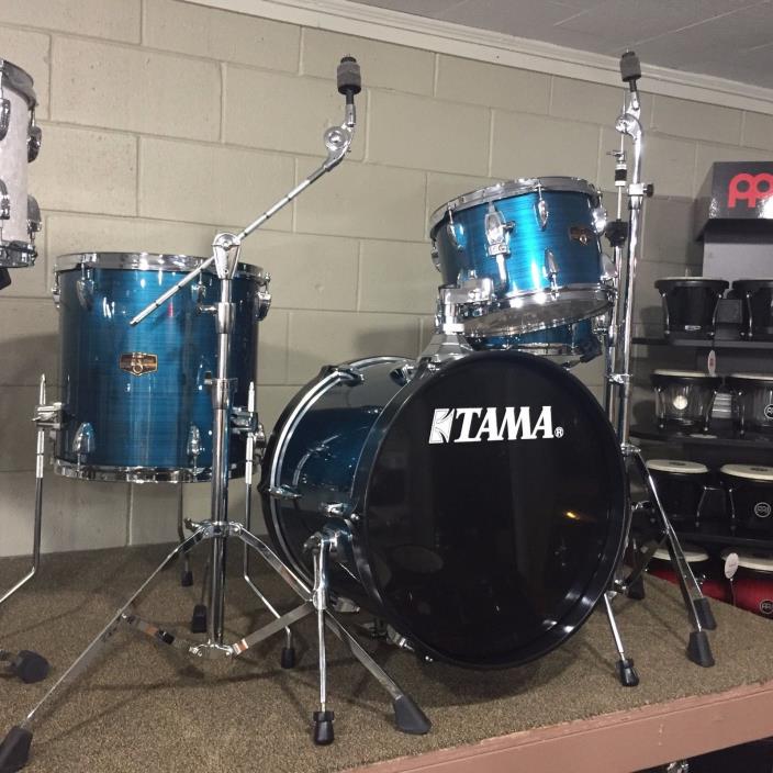 *DEMO* TAMA IMPERIAL STAR 18,12,14,14 DRUM KIT W/ HARDWARE AND TUX BAGS