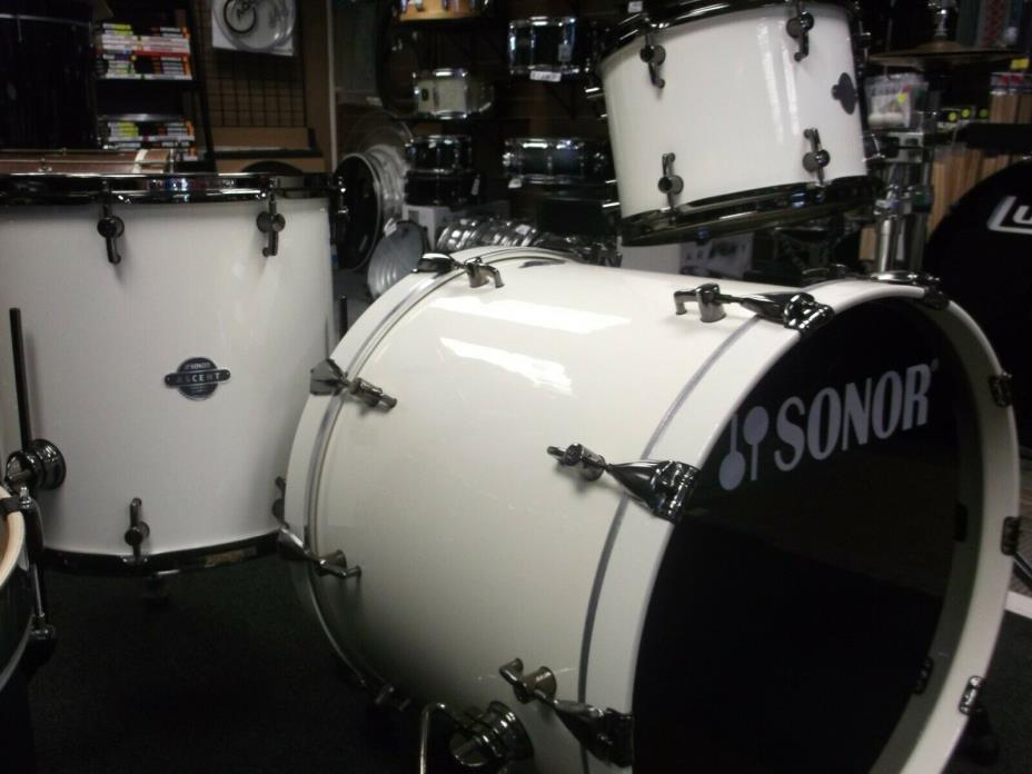 SONOR Ascent 3 pc shell pack.....Creme White