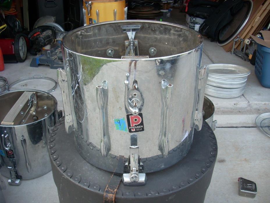 1970's Premier marching snare dual strainer pipe drum #9