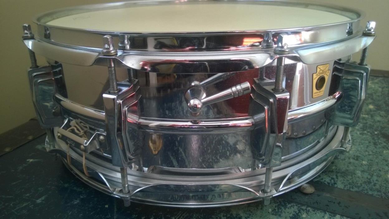 1966 Ludwig 5 x 14 Chrome Supraphonic Snare Beautiful
