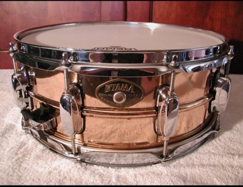 Tama Power Metal 1990s Bronze 5.5x14 Snare Drum