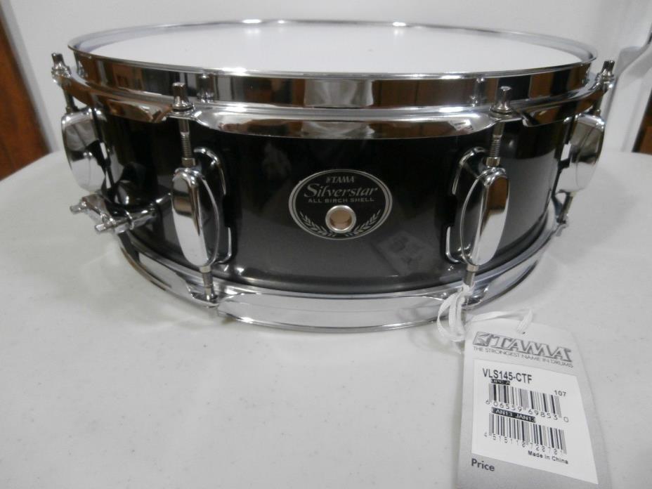 TAMA Silverstar 14 x 5 Snare in Black-to-Silver Fade - ExLent Cond & Very Clean
