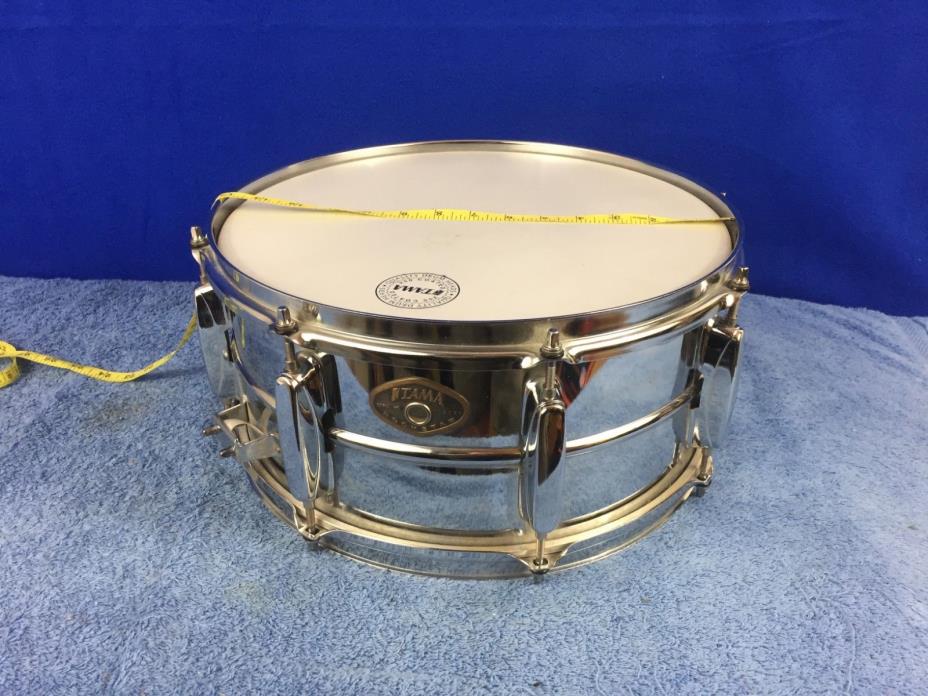 Tama RockStar Steel Snare Drum  14 x 6.5