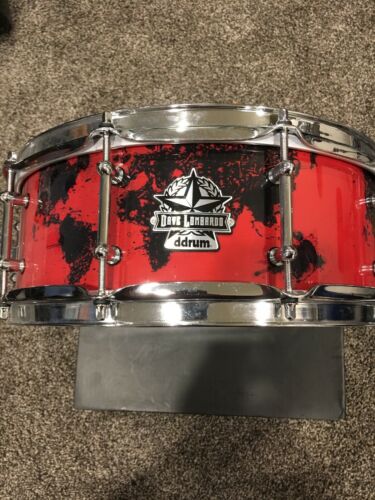 Ddrum Dave Lombardo “World Painted Blood” Limited Edition 5.5x14 Snare Drum