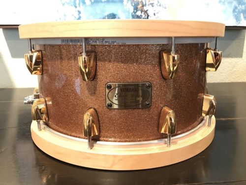 Yamaha 7x14 Elvin Jones Signature Snare Vintage Wood Hoops, excellent