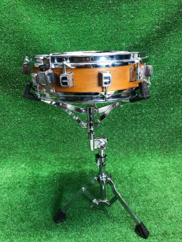 Extremely Rare C&C Drum Company 13 x 4 Snare Remo Ludwig USA Made Tama Stand