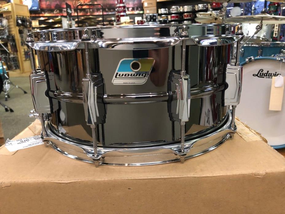Ludwig LB417 6.5x14 Black Beauty B-Stock Snare Drum w/P85AC #3296