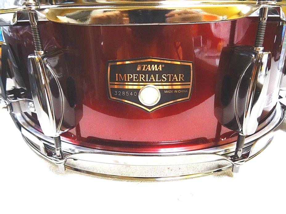 Tama Imperialstar Snare Drum Red/Chrome