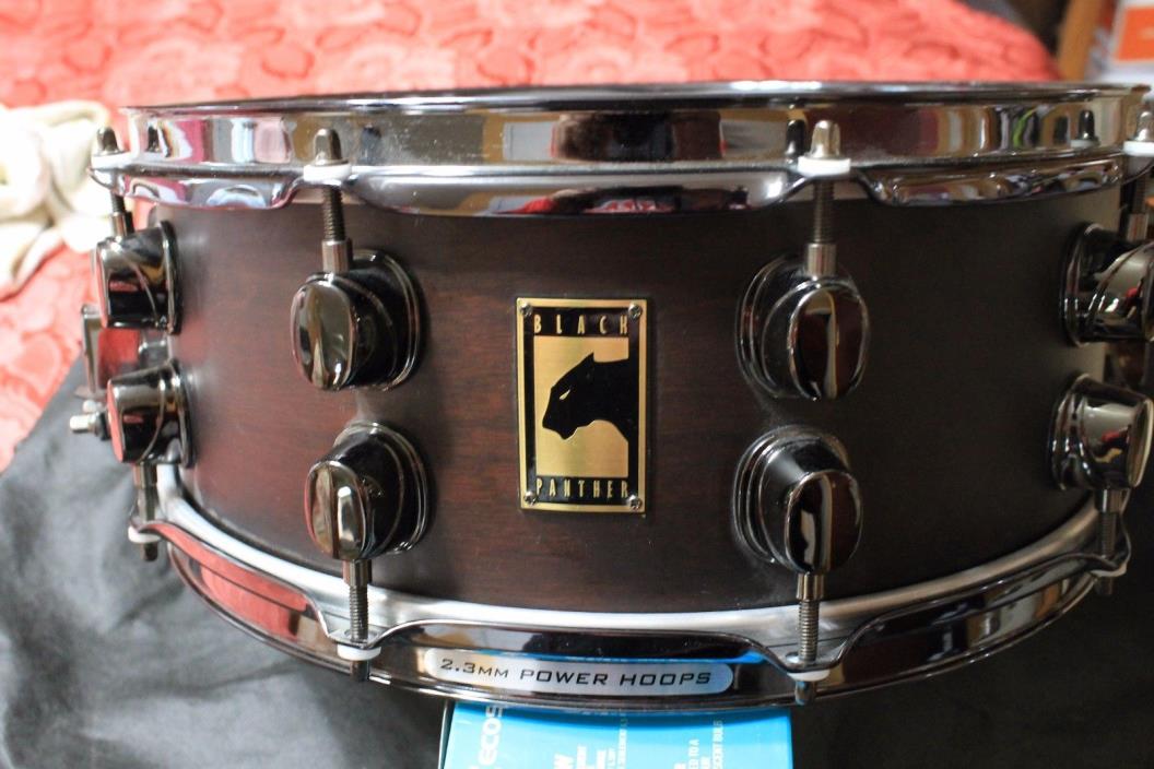 Mapex Black Panther Deep Forest 5.5x14 Snare with bag...Never Played...MINT.