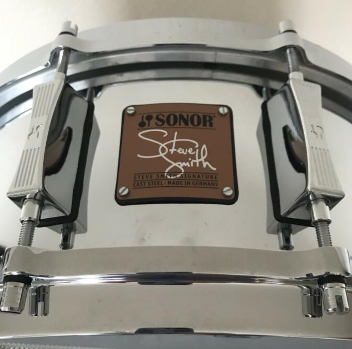 Sonor Steve Smith Signature Cast Steel Snare