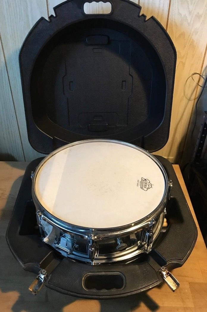 Vintage Ludwig Snare Drum with Stand and Hard Case 14 X 5