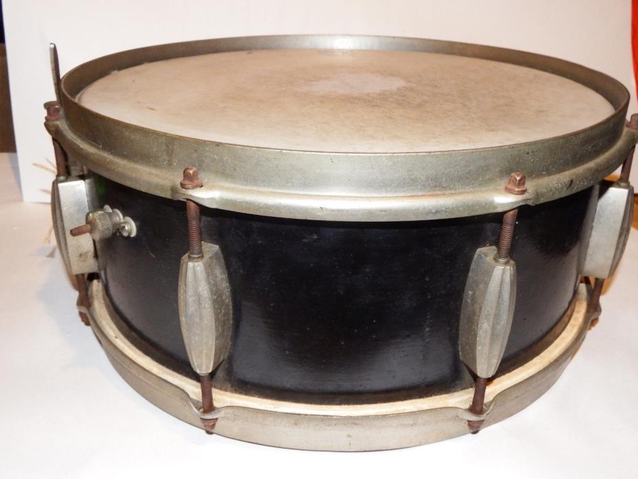 Slingerland Radio King 40s Vintage 7x14 Snare Drum Single Ply Engraved Rim