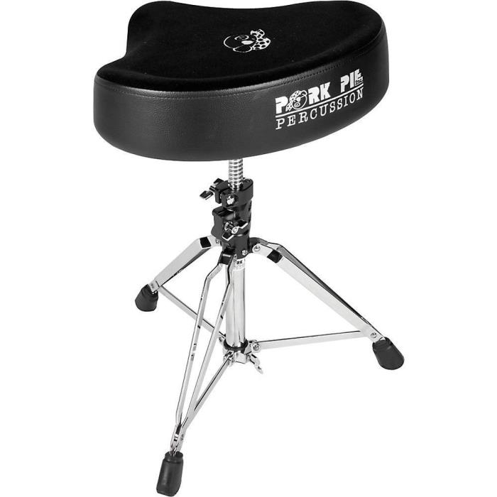 PORK PIE TRACTOR STYLE DRUM THRONE NEW IN BOX, PORK PIE DRUM STOOL THE BEST! NEW