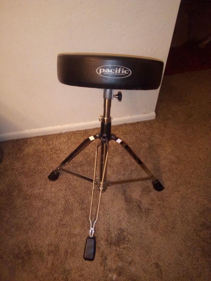 Adjustable PDP Drum Throne Chair 2ft Stool Sturdy durable strong