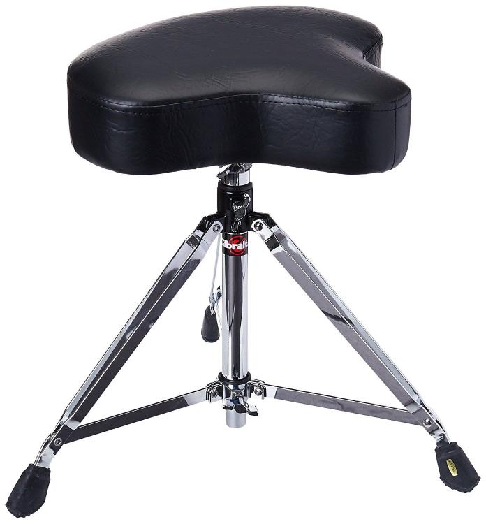 Drum Throne Seat Chair, Adjustable Double Braced, Gibraltar Heavy MultiColored