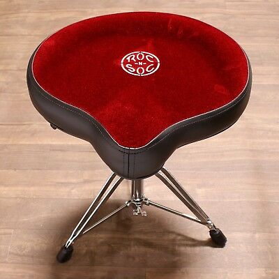 Roc N Soc Nitro Hydraulic Rider - Original Saddle Seat RED NR O-R