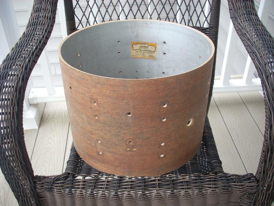 1960's Gretsch 14 inch  tom drum snare Project shell round badge