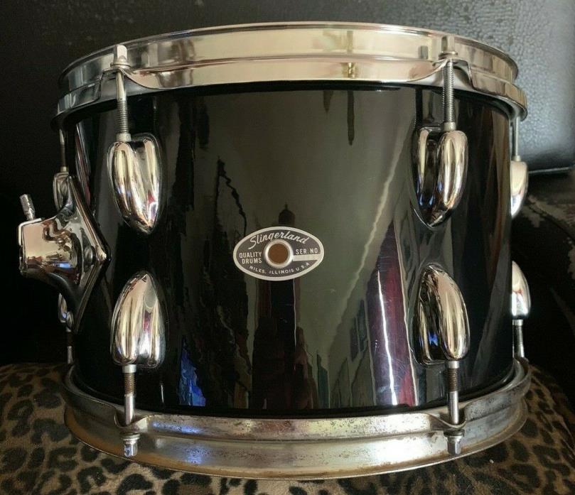 Slingerland 8x12 Tom Early 70's 5 ply Maple Black