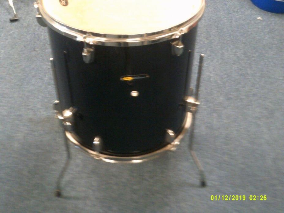 sound percussion 16 by 16  Floor Tom drum black