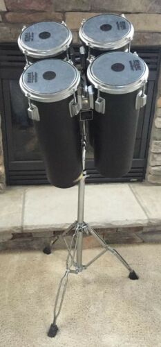 Vintage TAMA Octobans Low Pitch Drums All Original w/ Stand **SUPER CLEAN** MIJ