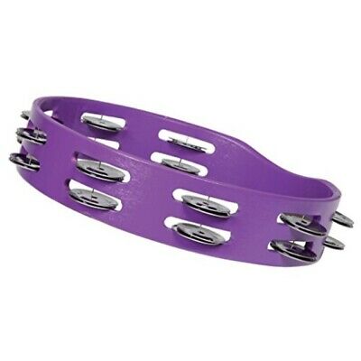 X8 Drums X8-TAMB-SPTC-P Spectrum Tambourine, Purple