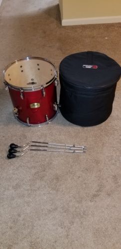Pearl Session Studio Classic 14x14 floor tom Sequoia Red w/ Gator Bag