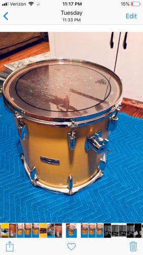 YAMAHA TOUR CUSTOM TOM 14”x 14” Vintage. Great Condition! MIJ