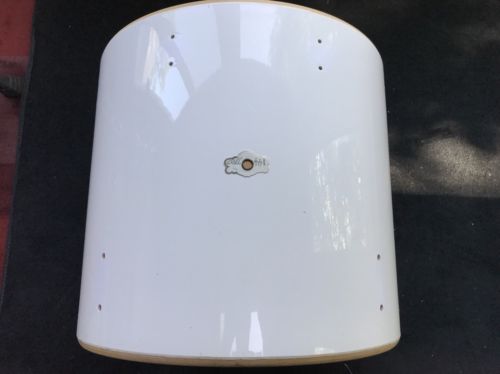 Camco 70s Vintage LA Badge 18” Floor Tom Drum Shell White Nice! Bass Conversion?