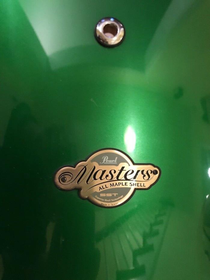 Pearl Masters MCX Shamrock Green, #388 14x14 Floor Tom