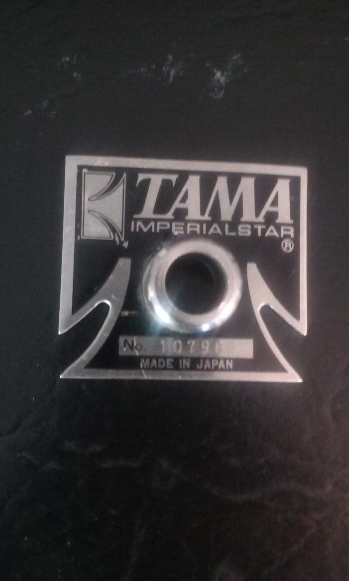 Vintage TAMA Imperial Star T BADGE (107988) w/grommet mij