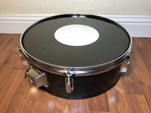 Drums 16” Tom Instrument Black Chrome - REMO Coating - Good Condition