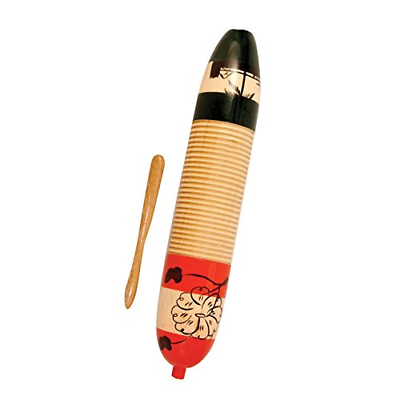 Latin Percussion CP249 Cylinder Guiro/With Scraper