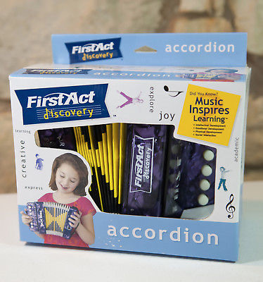 New First Act Discovery Accordian Instrument 4+ 2003 NIP