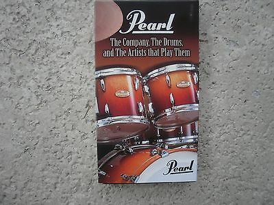 PEARL - DRUM SET BUYERS GUIDE - Kits Snares Pedals Stands Parts - Drum VHS Video