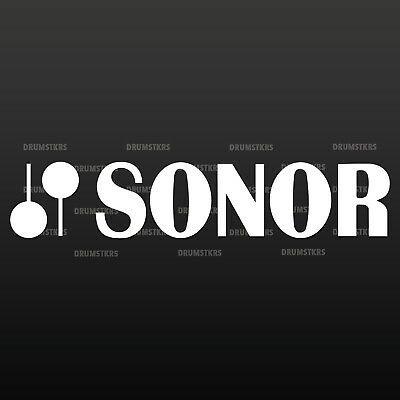 Sonor Drums logo sticker 10.5
