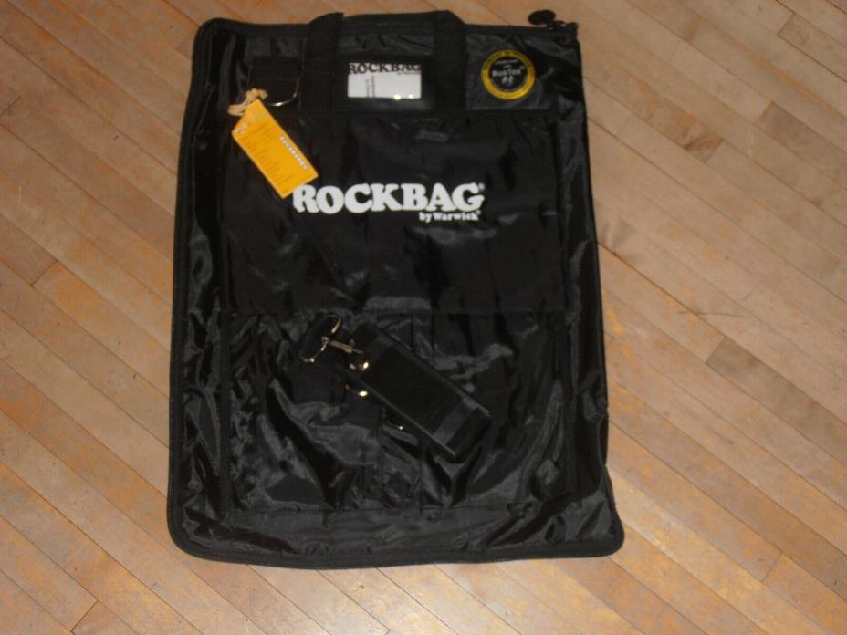 Rockbag by Warwick Drum Stick Bag NEW Fusion I Brushes Mallets Tote Accessory