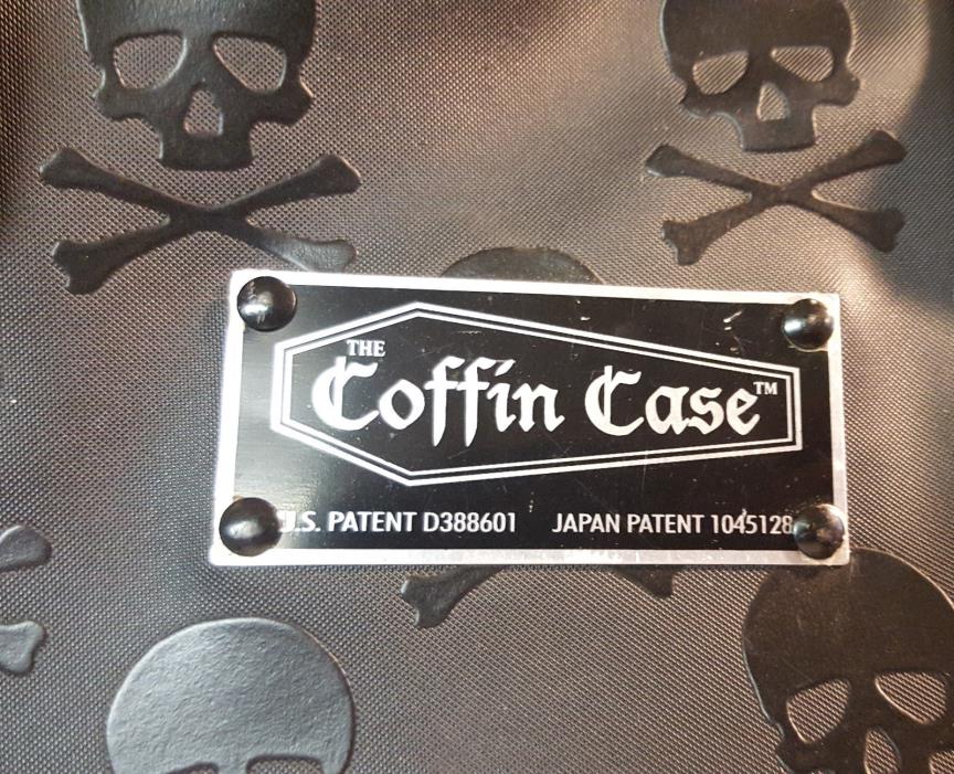 Coffin Case Drum Stick Bag Case Guitar Hero Xbox Carry Case