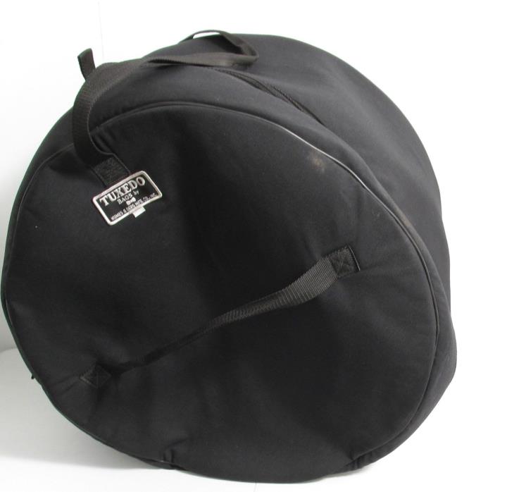 Humes & Berg Tuxedo Bass Kick Drum Gear Bag Gig Black 18x22