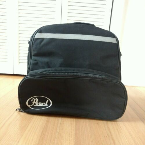 Pearl Snare Drum Bag Messenger Black Padded Backpack