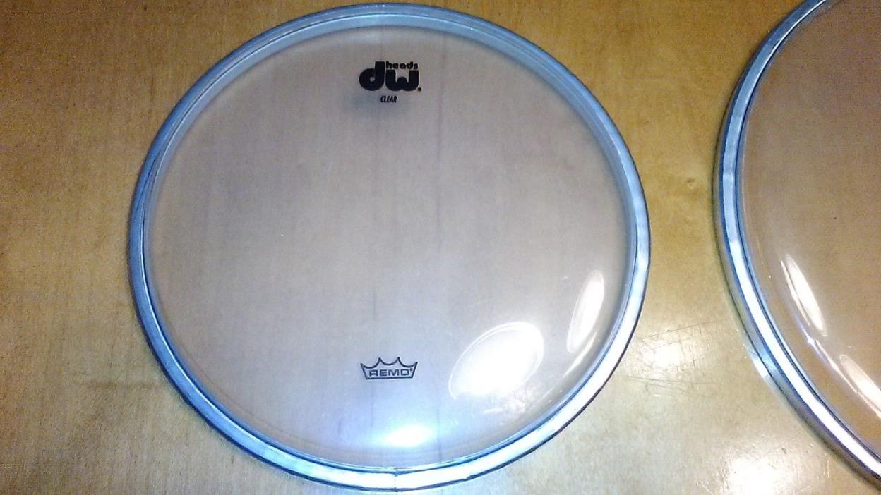 DW Remo drum head clear 6