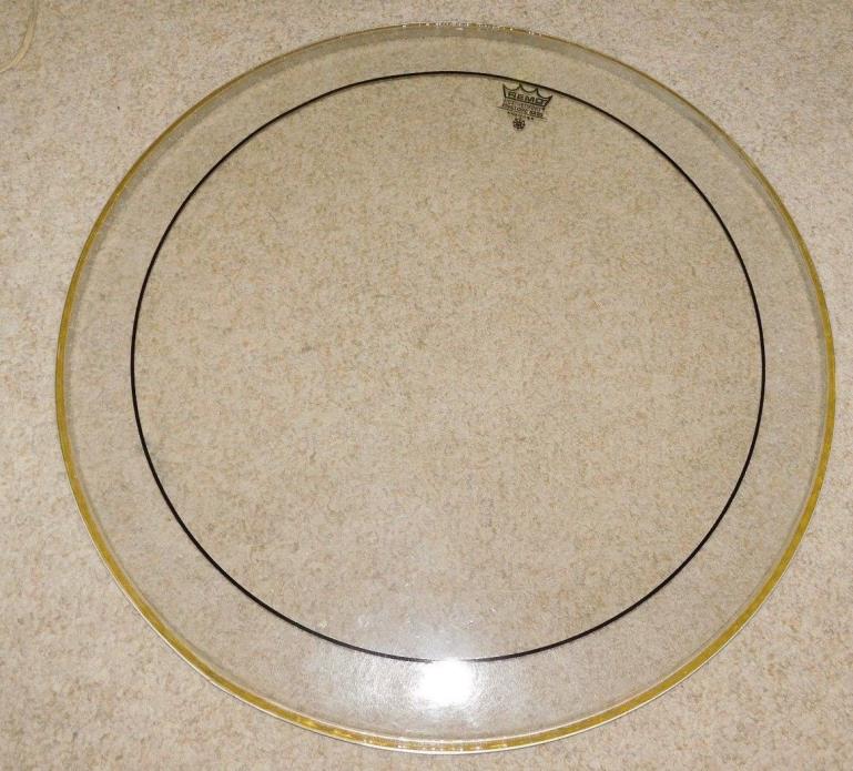 NEW OLD STOCK REMO PS1326-00 DRUM HEAD CLEAR PINSTRIPE