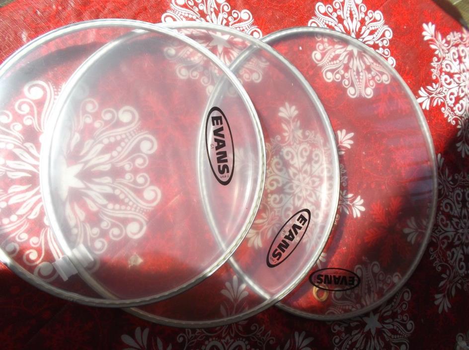EVANS TOM PACK G1 Clear1Ply Fusion 10