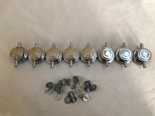 Camco 60s Vintage Oaklawn Badge Era Snare Drum Lug Set 8 Lugs w/ Shell Screws