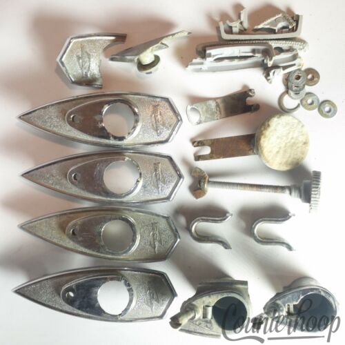 *Trixon Parts Lot Vintage 60s Drum Hardware Bass/Tom/Snare Mounts Muffler Chrome