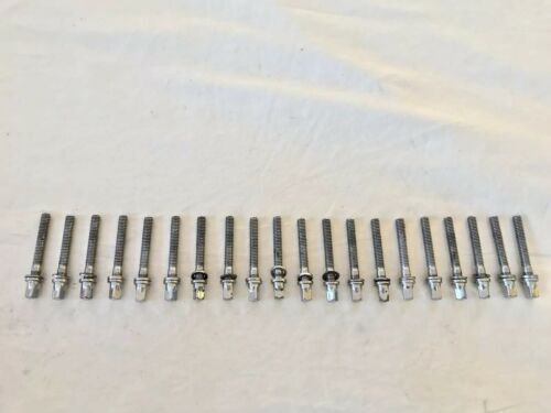 Fibes 70s Vintage Snare Drum Tom Floor Tom Tension Rod Set 20 Rods