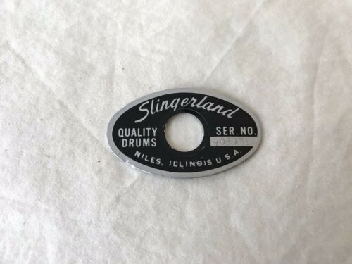 Slingland 70s Vintage Niles Snare Floor Tom Bass Drum Niles Badge