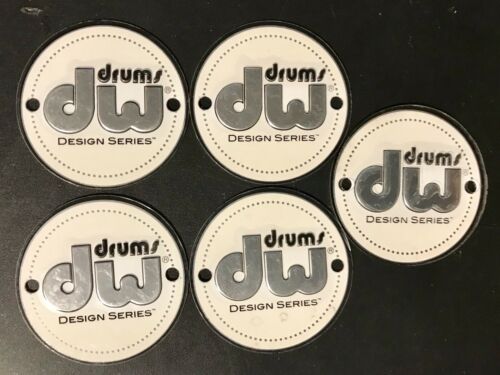 Dw Drums Design Series Badge - Set Of 5
